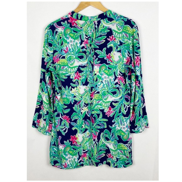 Lilly Pulitzer Sarasota Tunic Top Trunk Show - Picture 2 of 5